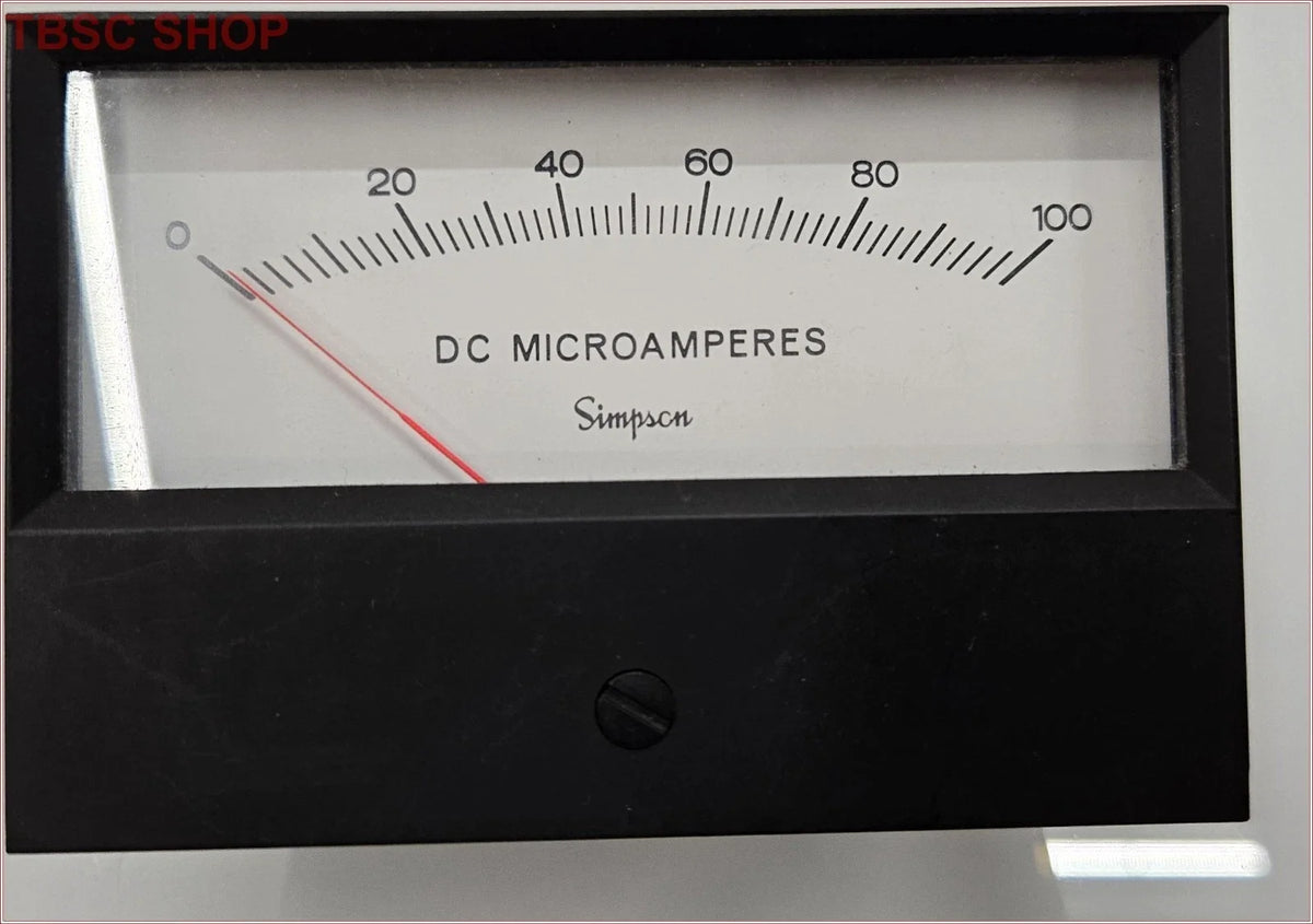 Microamperes Gauge for SIMPSON 100