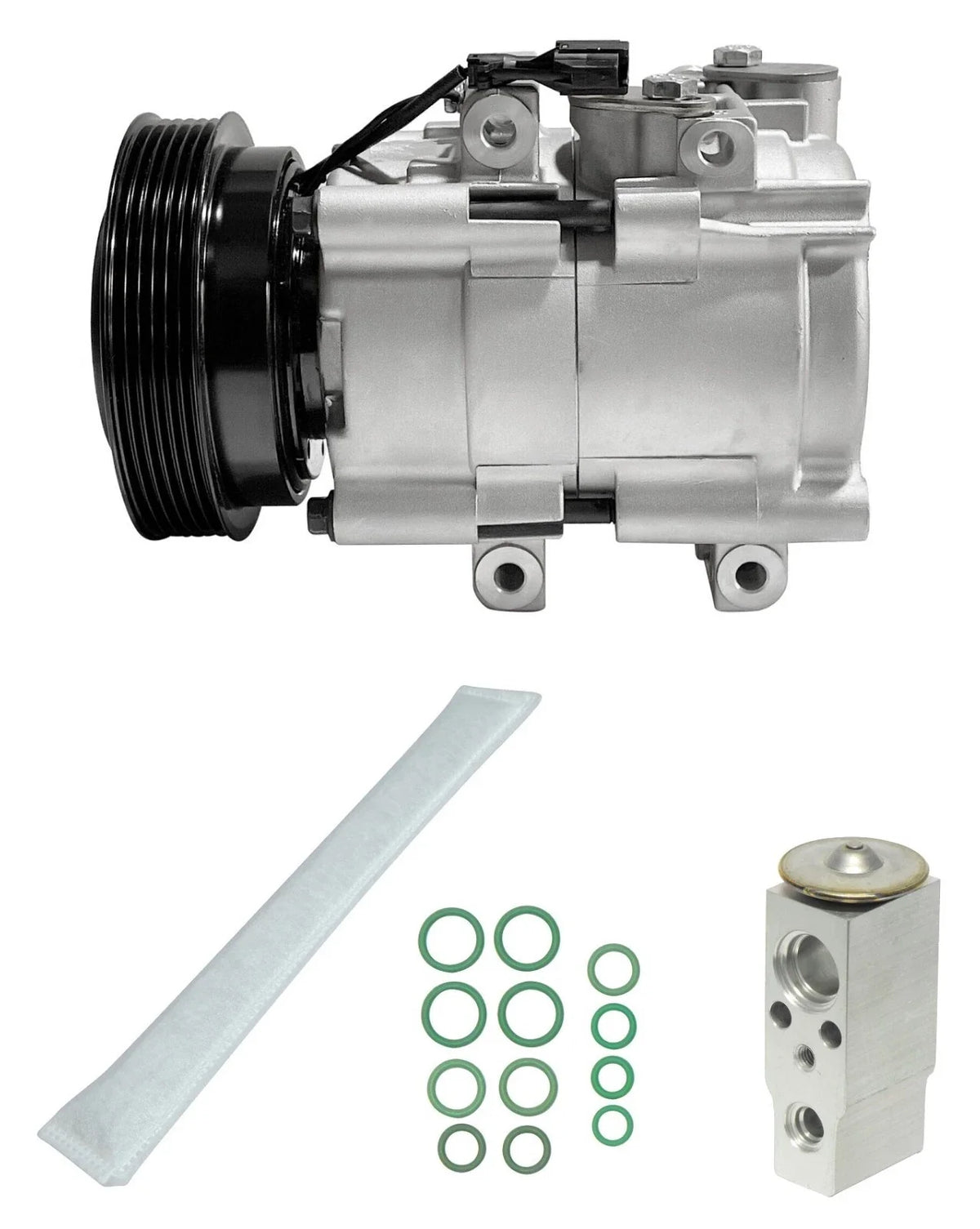 AC Compressor Kit Replacement for Hyundai Santa Fe 3.5L (2003–2006)