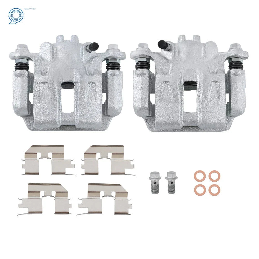 2X Rear Disc Brake Caliper w/ Bracket for Honda Ridgeline (2006–2014)