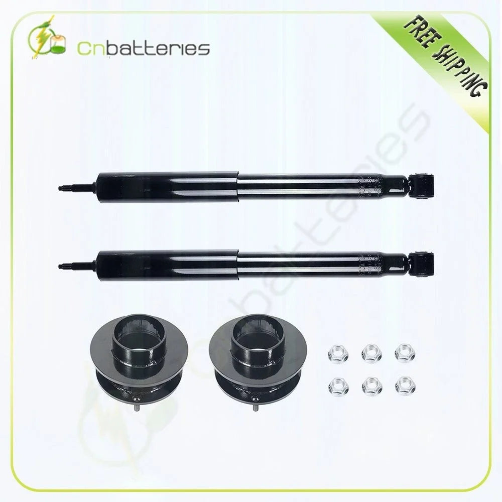 Front Shocks Struts & Leveling Kit for Dodge Ram 1500 2500 (1994–2001)