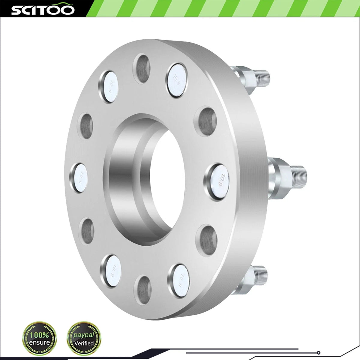 Set of 4 Wheel Spacers 6x5.5 1" 12x1.25 for Infiniti QX56, Nissan Armada, Titan