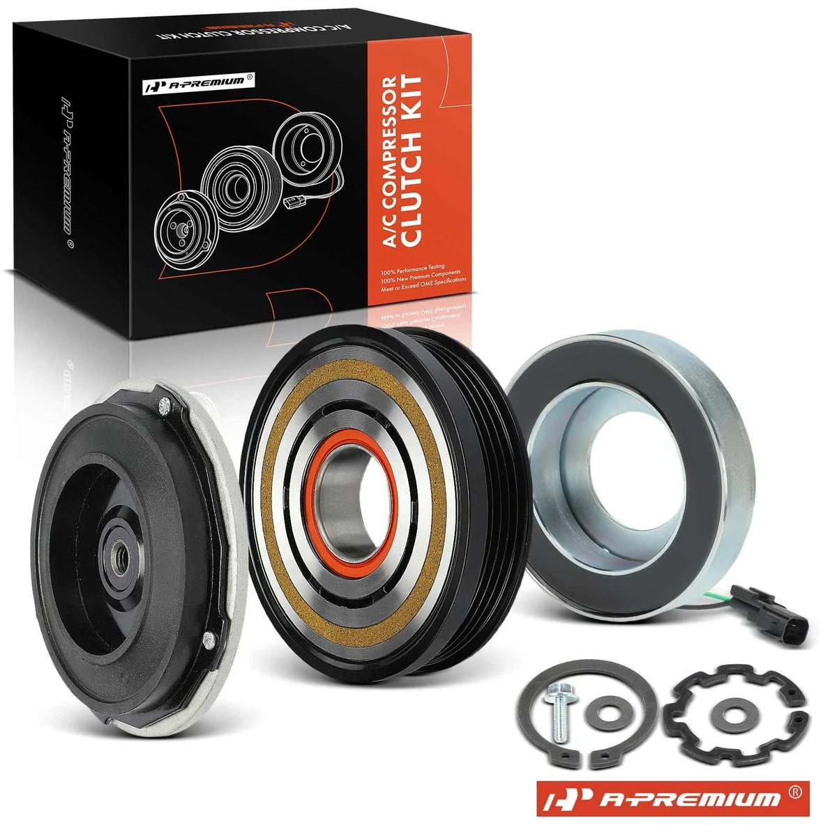 A/C Compressor Clutch Kit for Ford F-150, Expedition (2017–2020)