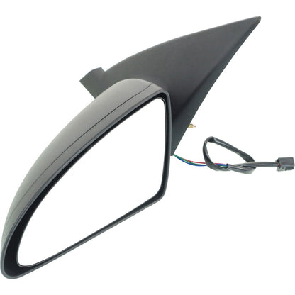 Black Manual Folding Power Mirror for 2004-2008 Chevrolet Malibu Left