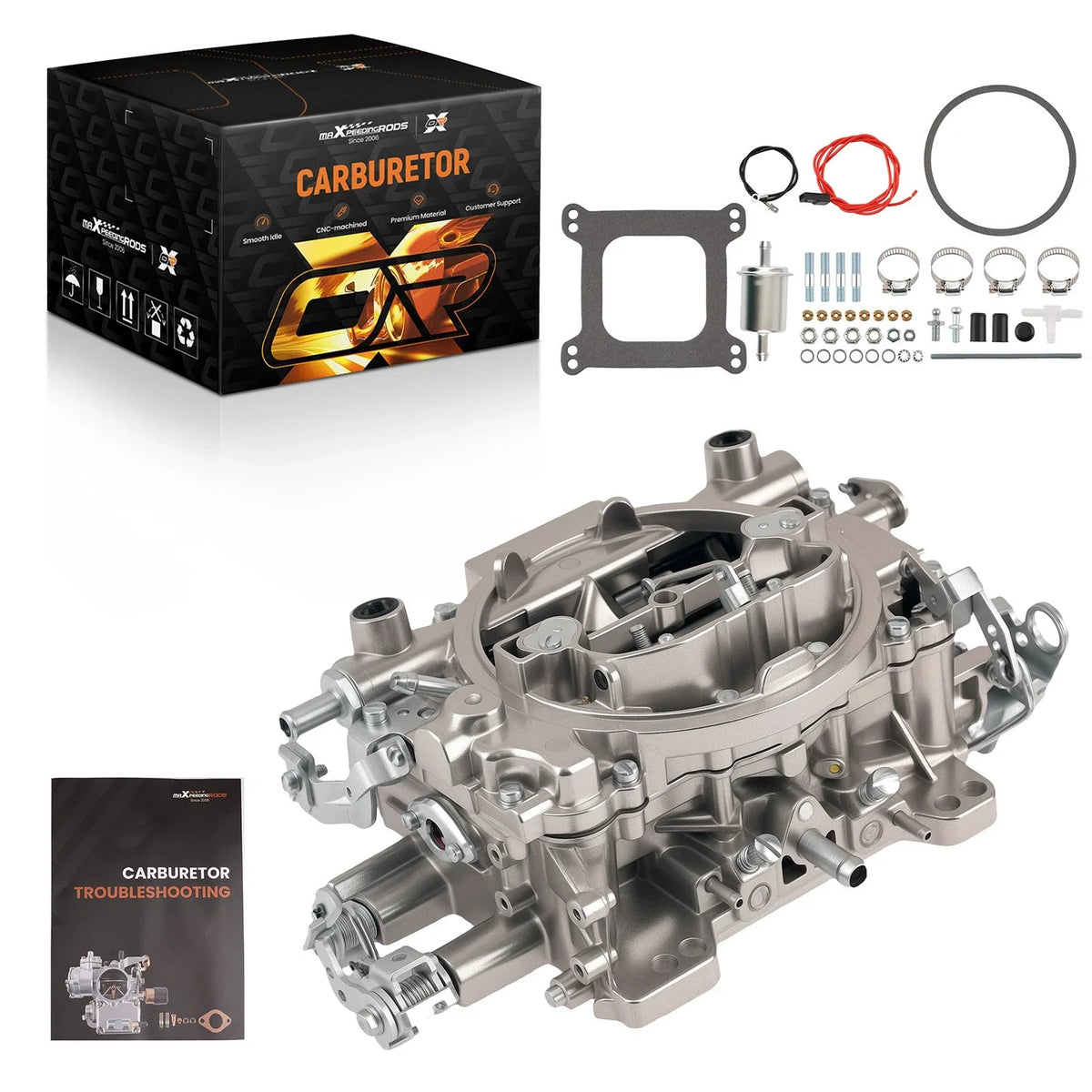 600 CFM 4 Barrel Carburetor Kit for Performer 1405
