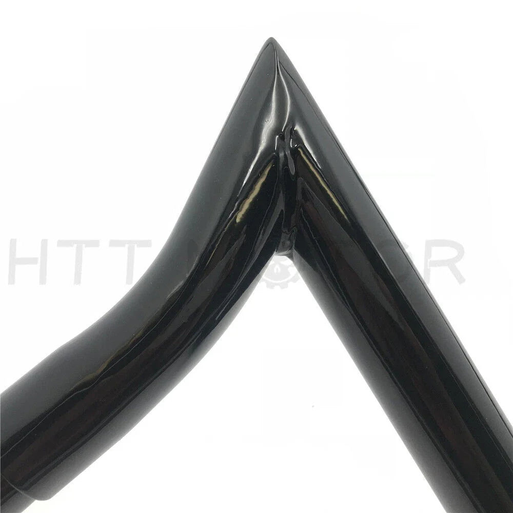 16" Black Handlebar for Harley Touring 1986–2017 by HTTMT RISE