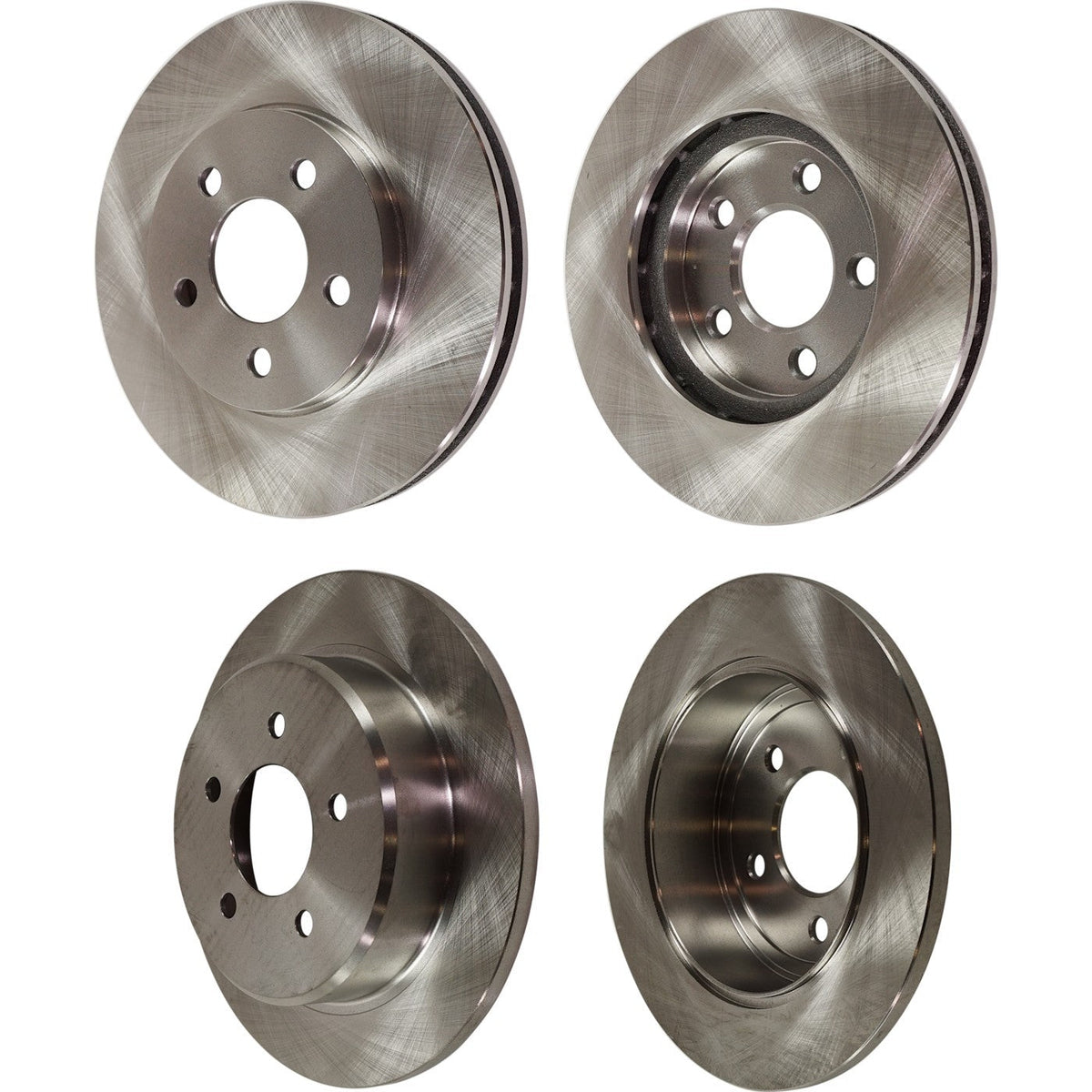Front and Rear Brake Rotors for Dodge Grand Caravan (1997–2000)