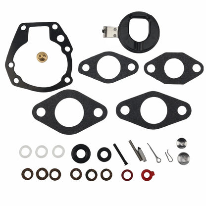 Carburetor Kit with Float for Johnson Evinrude 5-18 HP