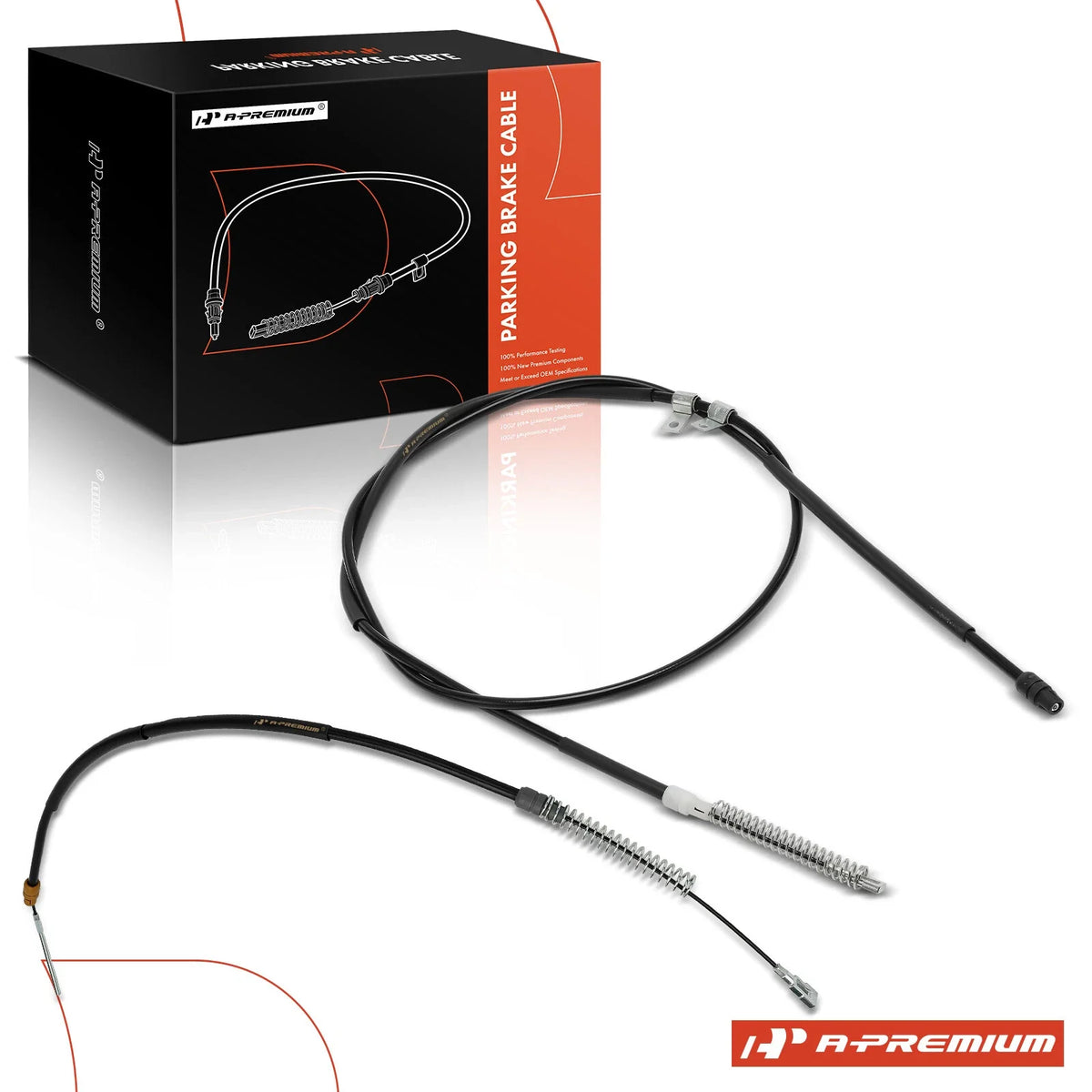 2X Rear Parking Brake Cables for GMC Acadia (2008–2011)
