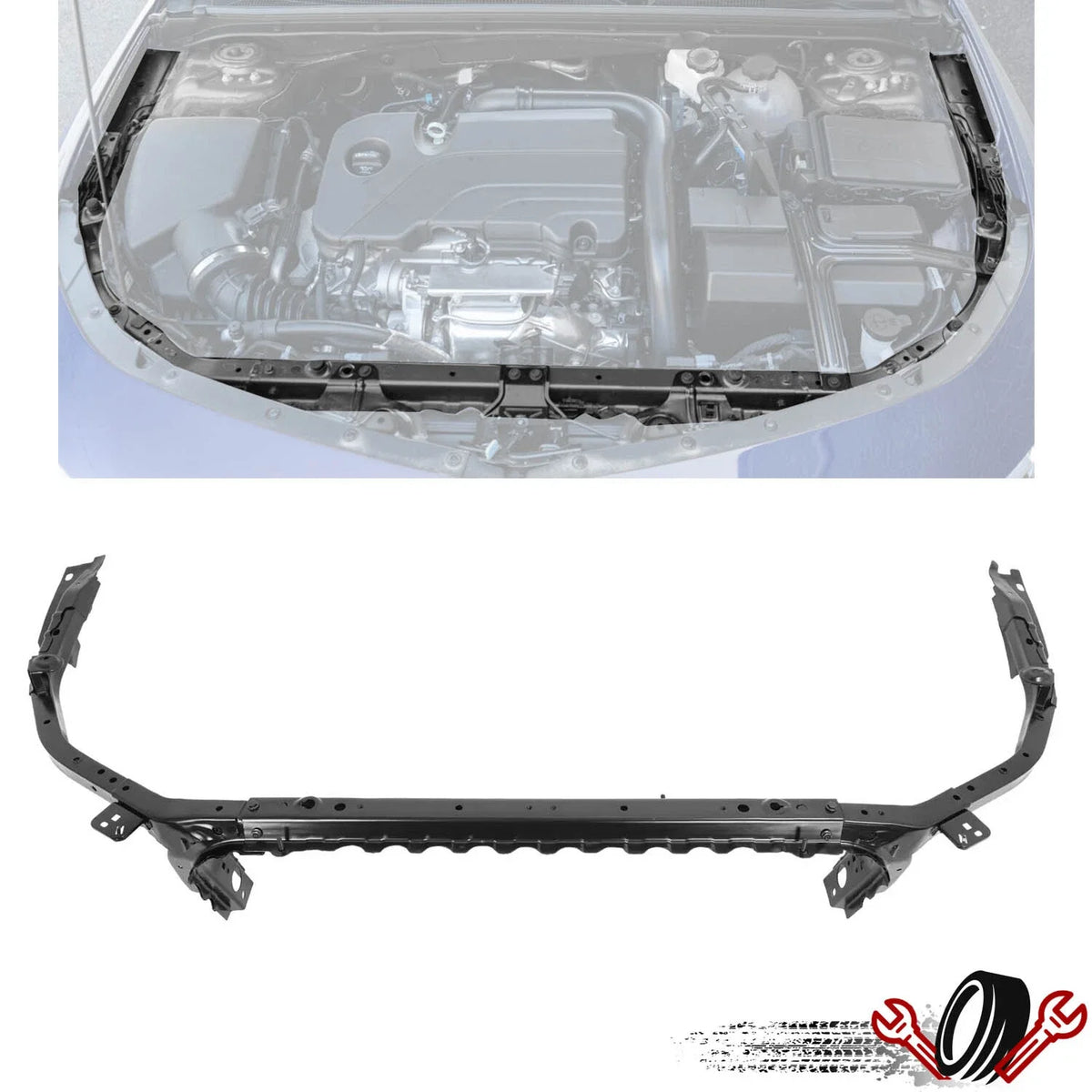 Upper Radiator Core Support Tie Bar for Chevrolet Malibu (2016–2024)