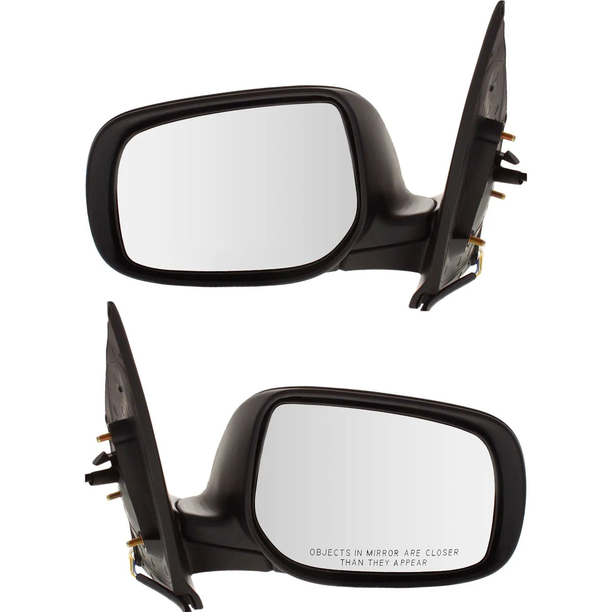 Power Mirror Set for Toyota Yaris Sedan (2007–2012) - Paintable