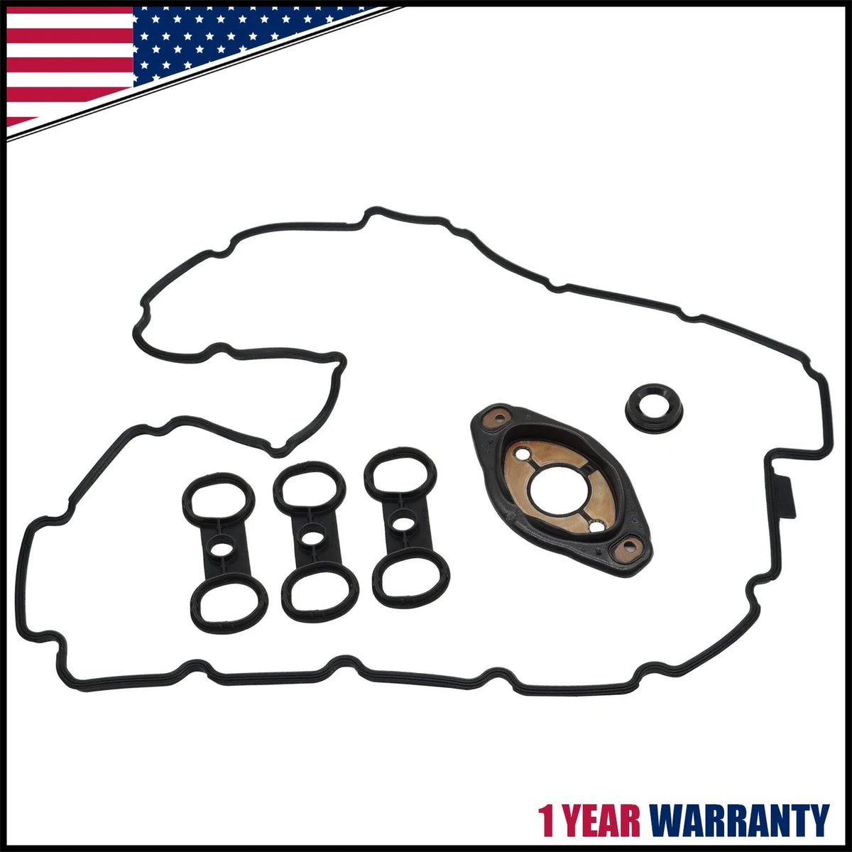 Gasket Set Valve Cover for BMW E60 E70 E82 E88 X3 X5 128i 328i 528i Z4