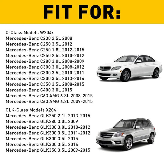 Chrome Interior Door Handle Repair Kit for Mercedes C250 GLK350 (2010–2015)