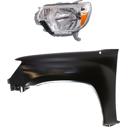 Driver Left Side Headlight for Toyota Tacoma (2012–2015)