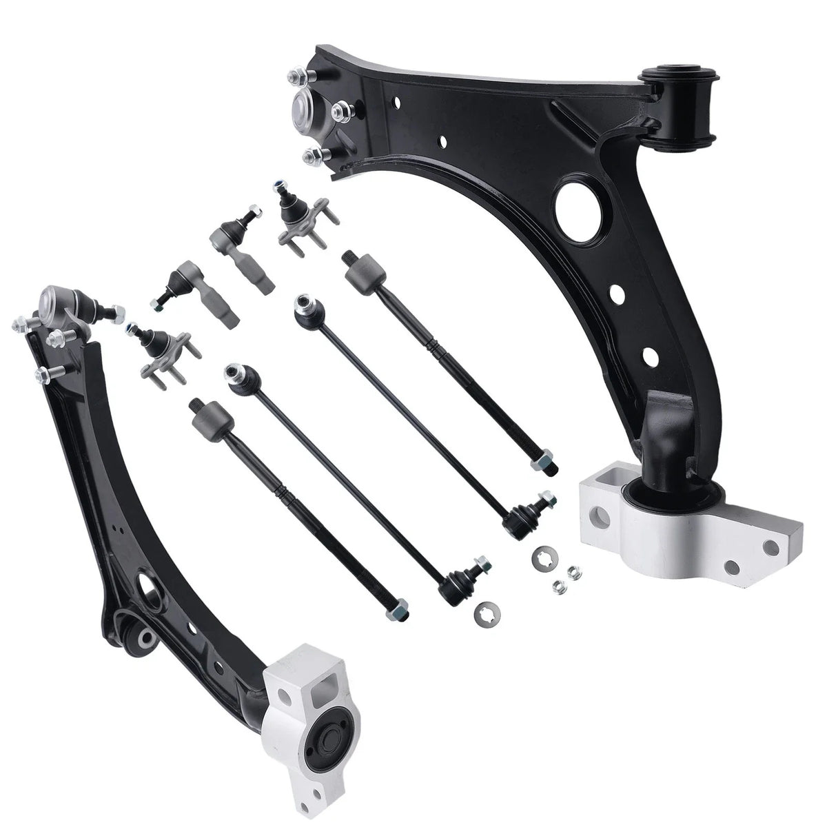 Front Lower Control Arms with Tie Rods for Golf Jetta (2006–2014)