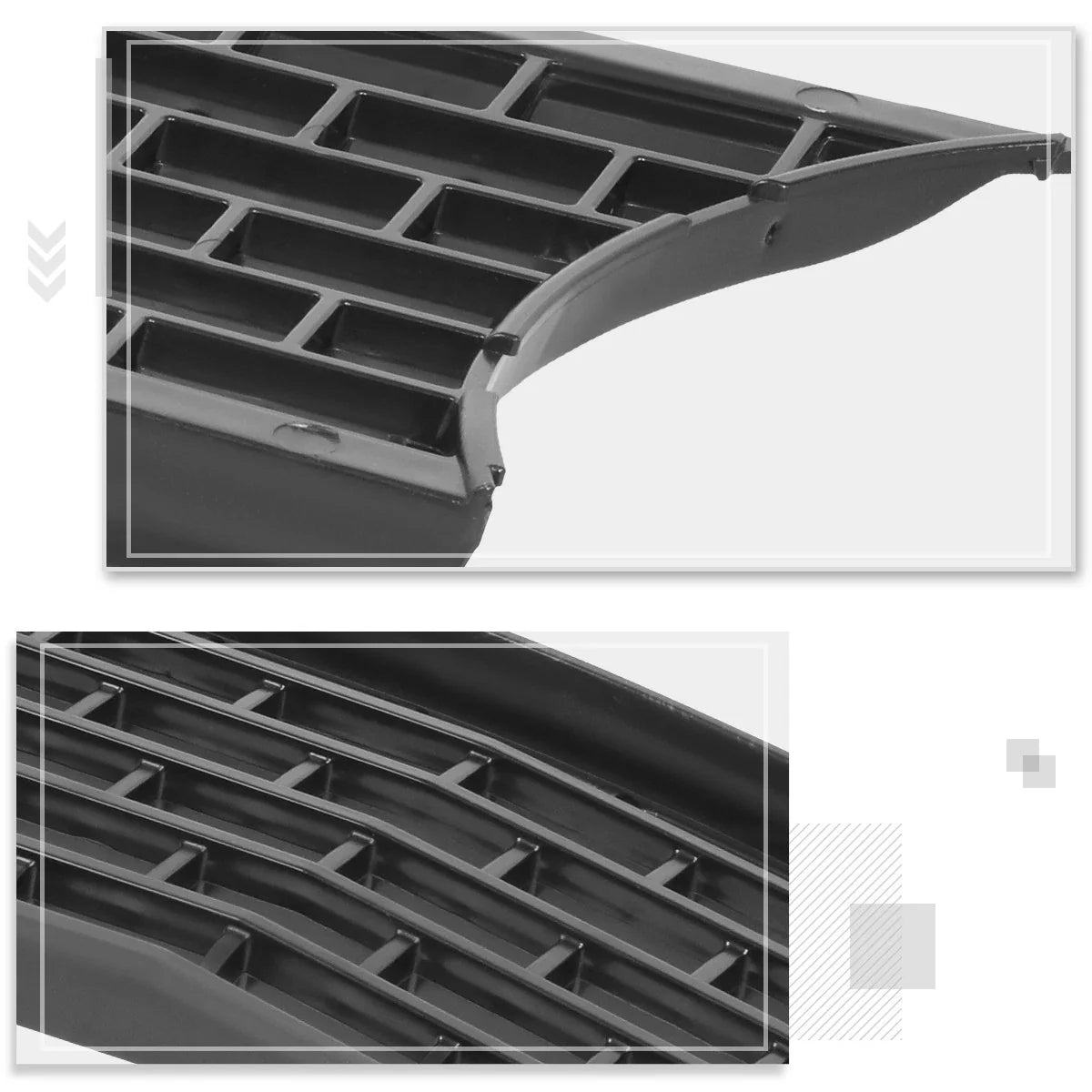 2015–2023 Dodge Challenger SRT Hellcat Square Mesh Front Grille Insert