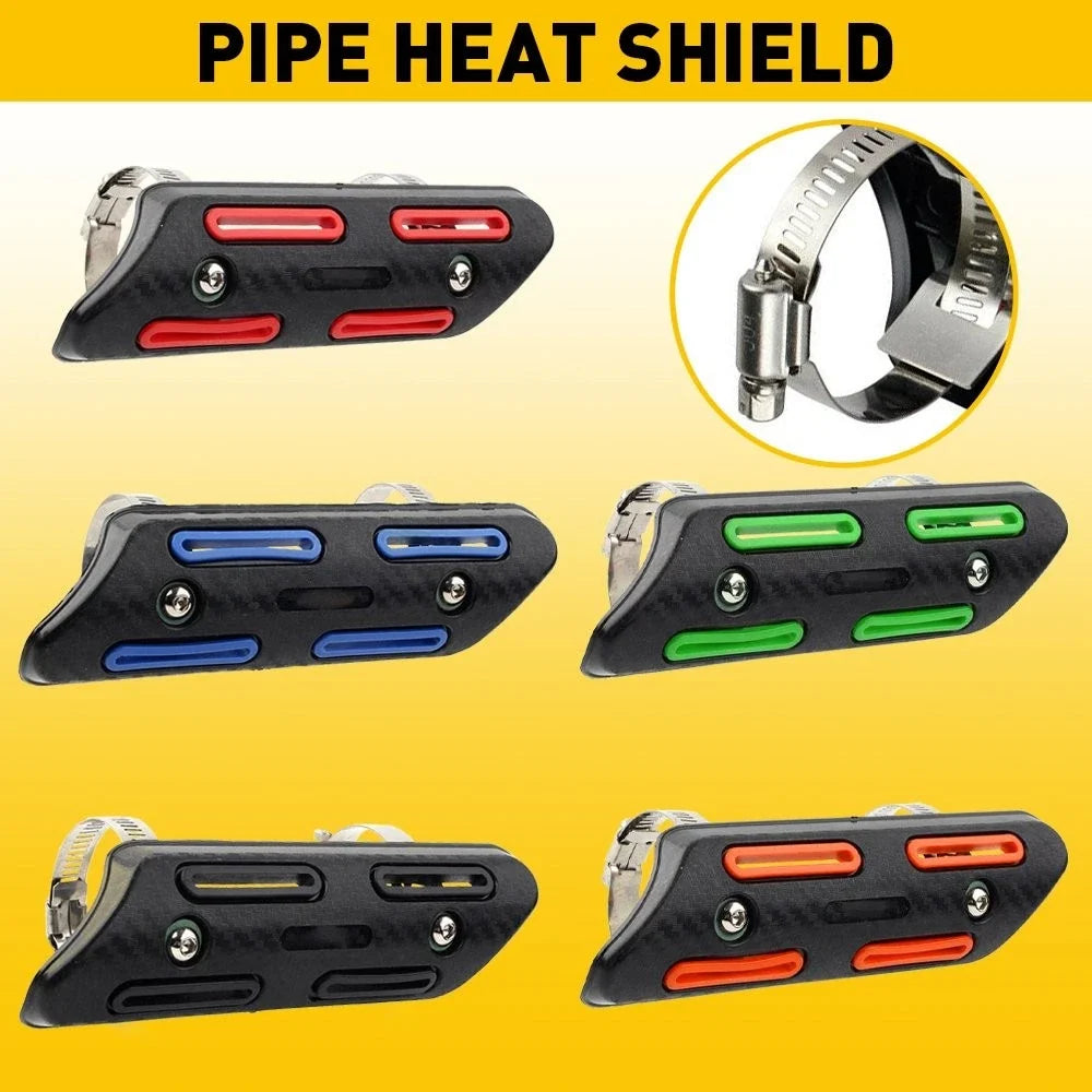 Pipe Shield Heat Guard Cover for CRF450R and CRF450X (2002–2020)