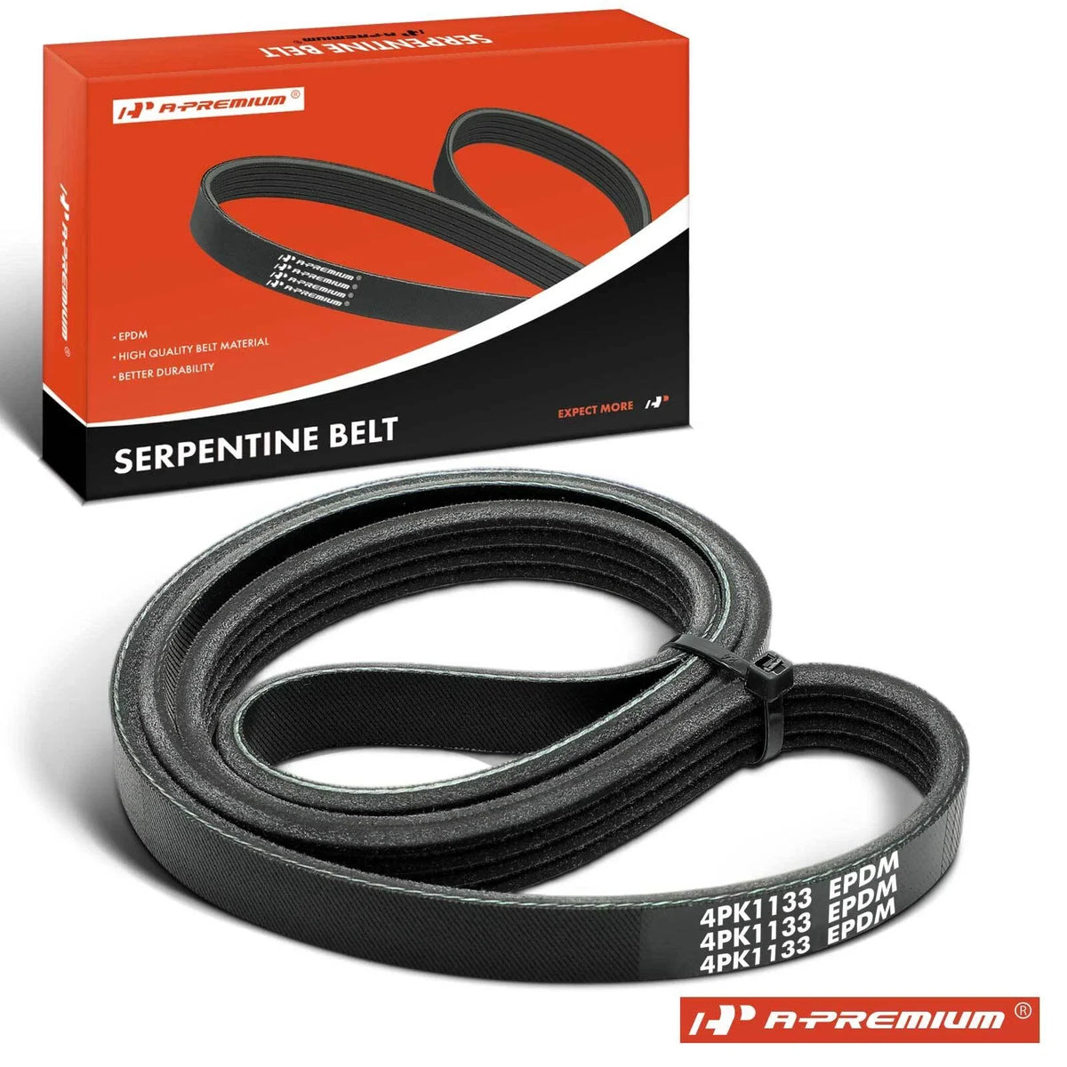 Serpentine Belt for Dodge Freightliner International Harvester
