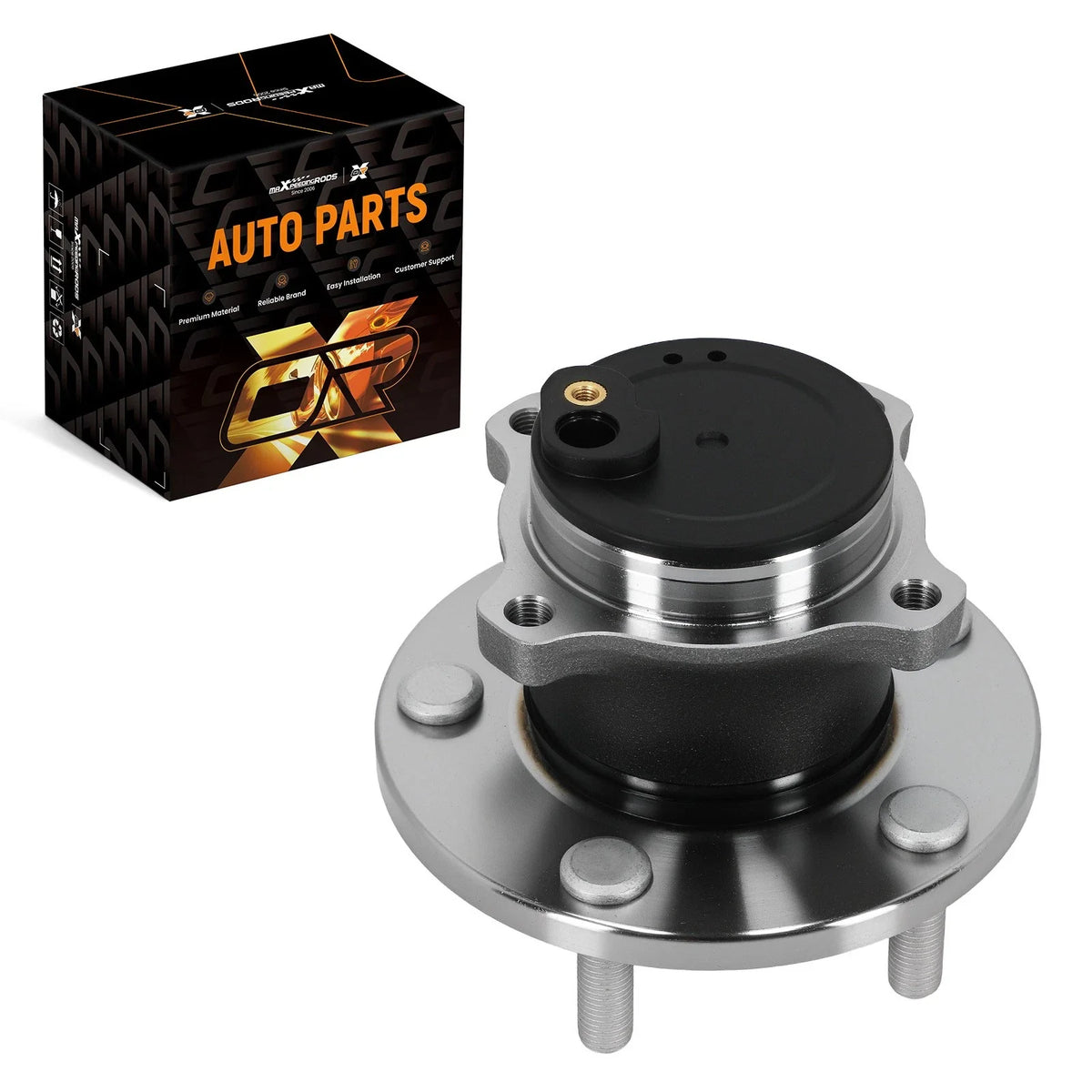 Set of 2 Rear Wheel Hub Bearings for Mazda3 (2004–2013)