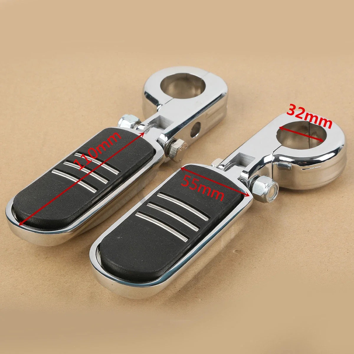 Highway Engine Guard Bars Foot Pegs (1.25")