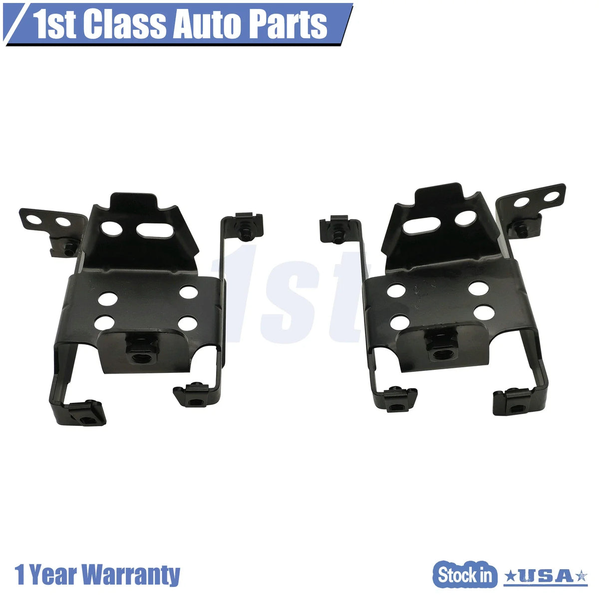 2Pcs Front Bumper Bracket Set for GMC Sierra 2500 3500 HD (2011–2014)