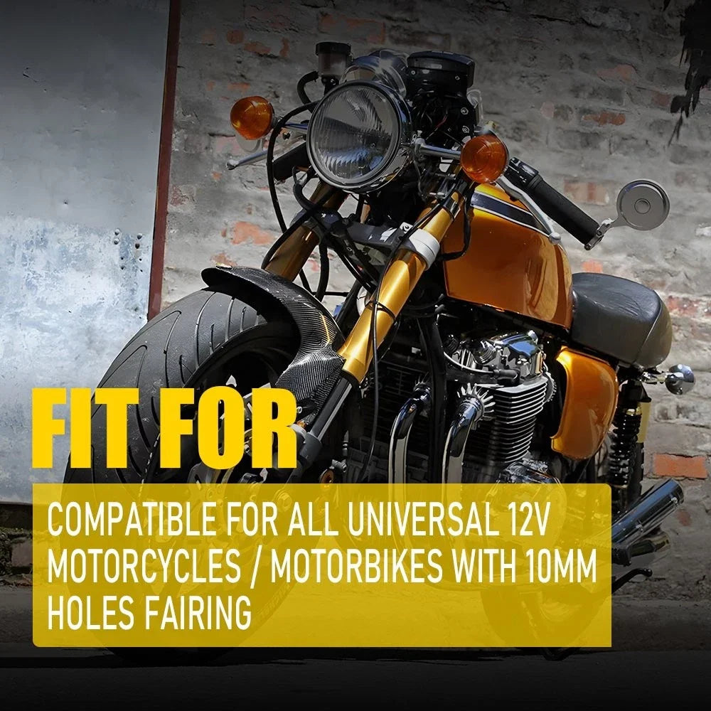 Turn Signal Indicator Lights - 2X Amber for Honda Mini Motorcycle