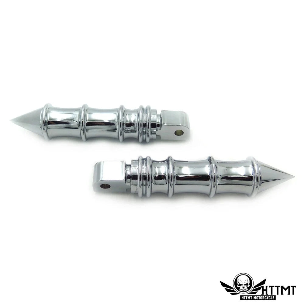 Spike Bamboo Footpegs for Yamaha Road Star Warrior (2002–2009)