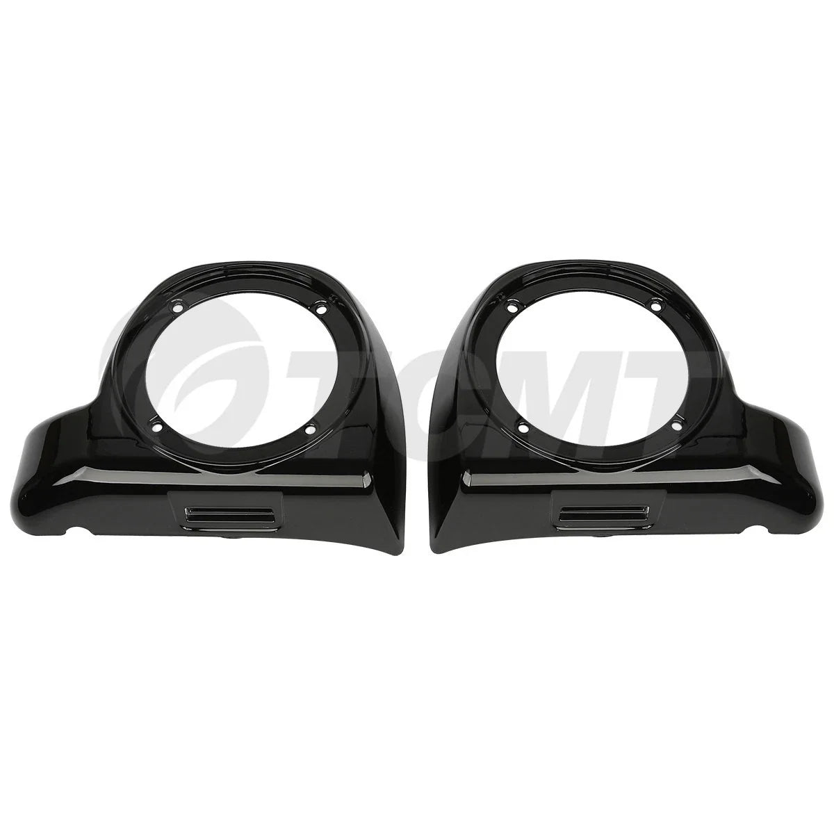 Lower Fairing Speaker Boxes for Harley Touring Models 2014-2024 - Black