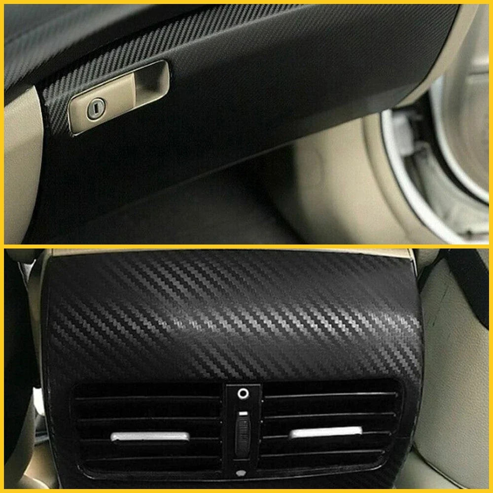 3D Carbon Fiber Interior Decal Trim for Honda Accord (2008–2012)