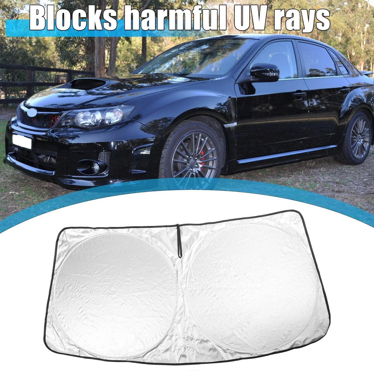 Foldable Windshield Sun Shade for Kia Sportage (2017–2022) 146x70cm
