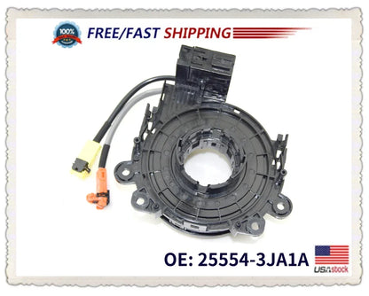 2016-2022 Nissan Leaf Clock Spring 25554-3JA1A Replacement