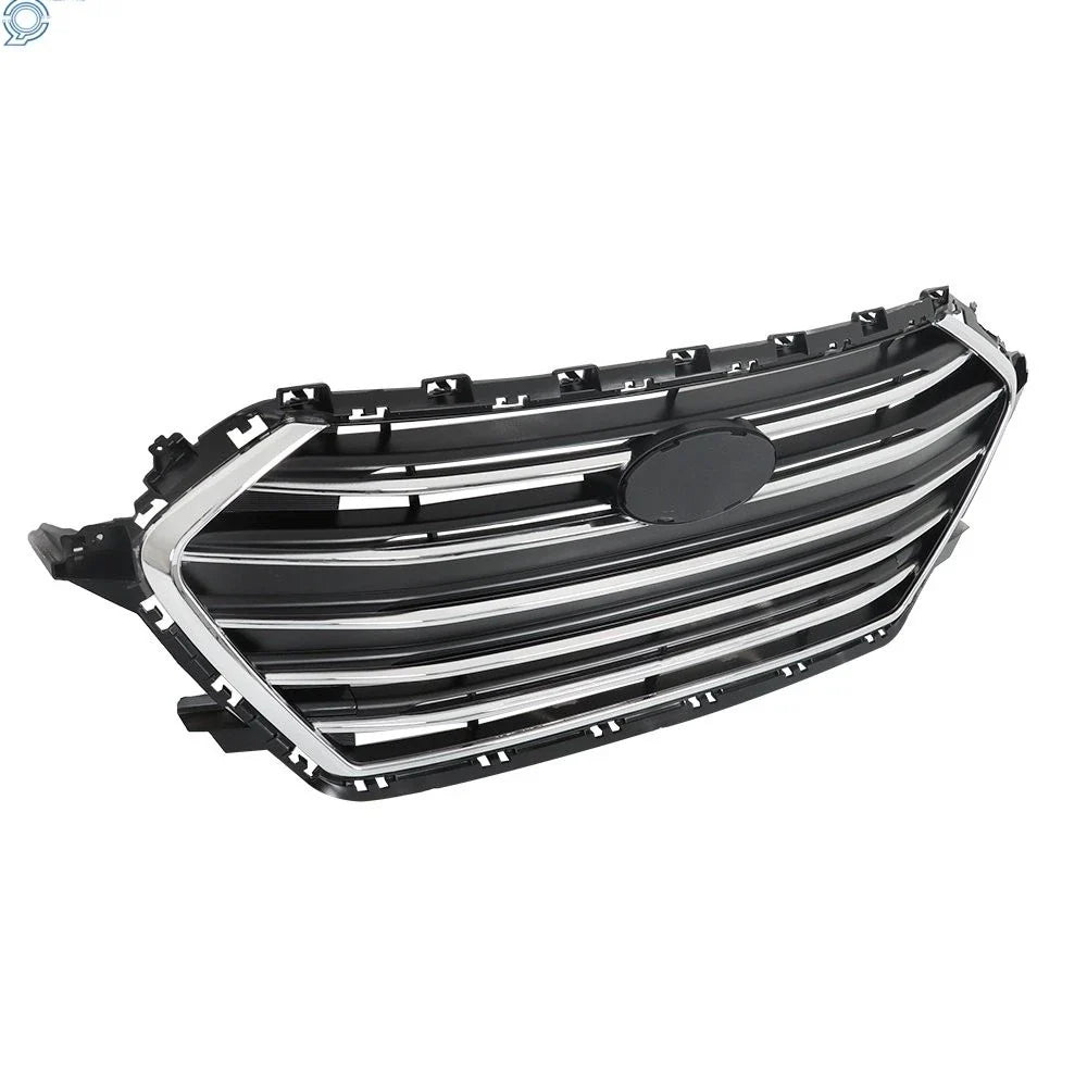 Front Grille Bumper for Hyundai Elantra 2017-2018 with Chrome Trim