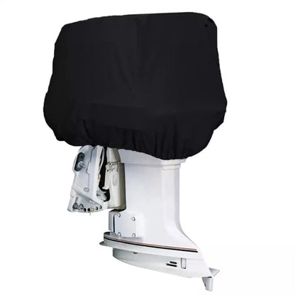 Outboard Motor Cover - Black for Universal (60-100 HP) Engine Protection