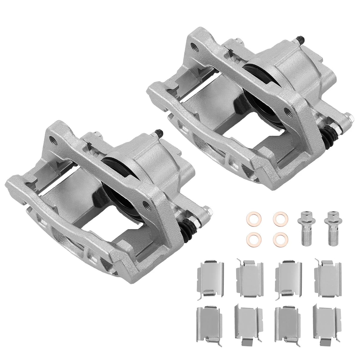 Front Brake Calipers for Dodge Nitro (2007–2011) 3.7L 4.0L (2-Pack)