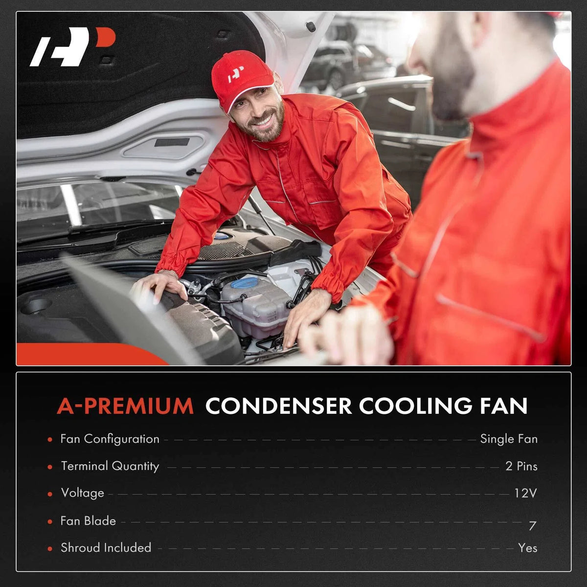 Fan Assembly with Shroud for Nissan Versa and Kicks 2017-2021
