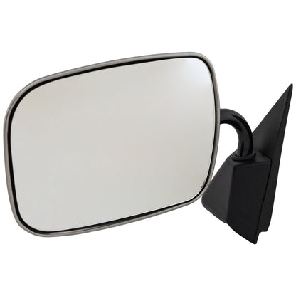 Driver Side Mirror for GMC Yukon (1992–2000) Manual Chrome
