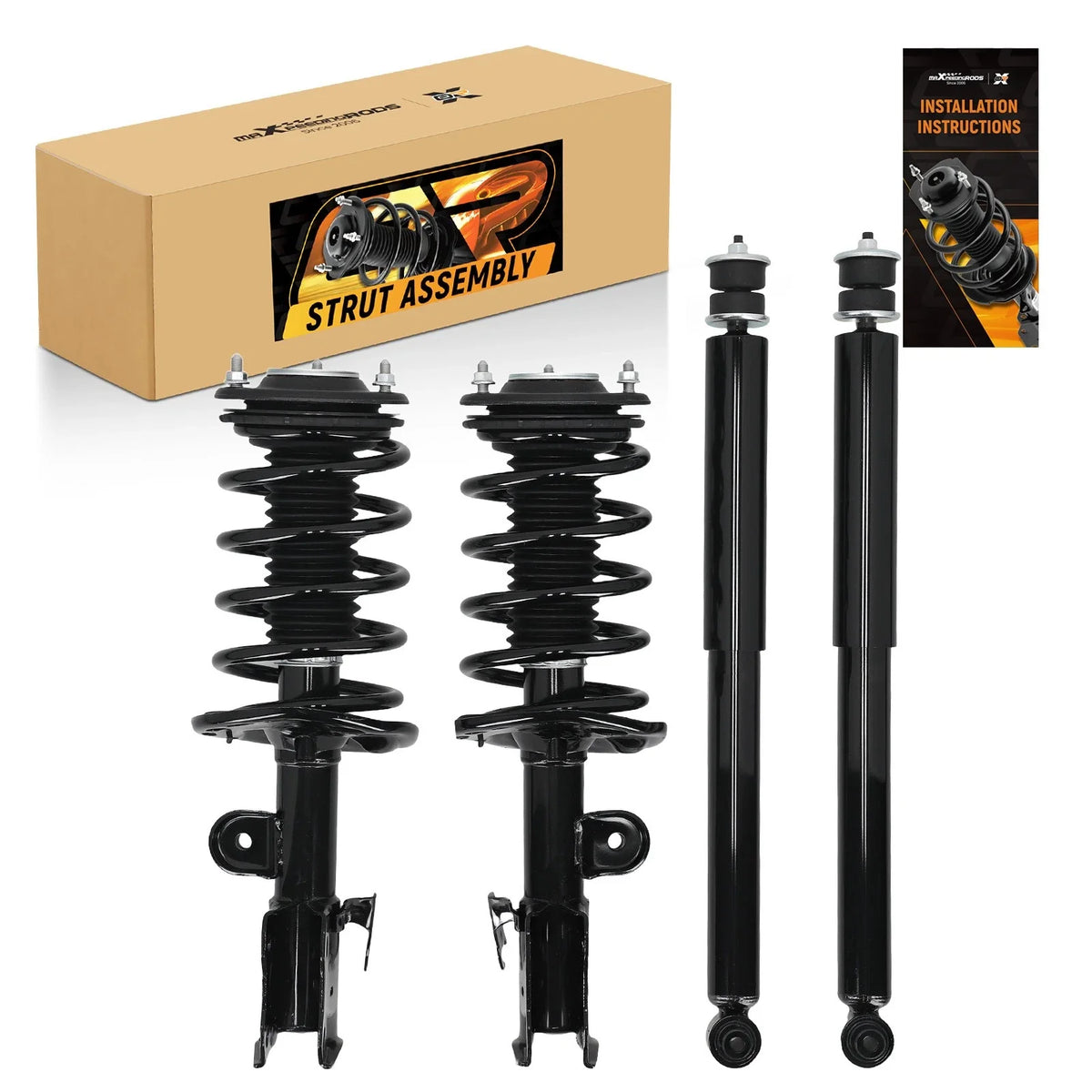 Complete Struts and Shocks Kit for Toyota Prius (2010–2015)
