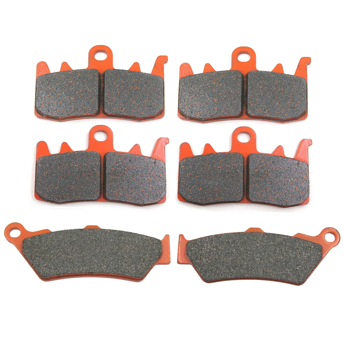 Set of 2 Carbon Fiber Brake Pads for BMW R 1200 GS Adventure (2013–2015)