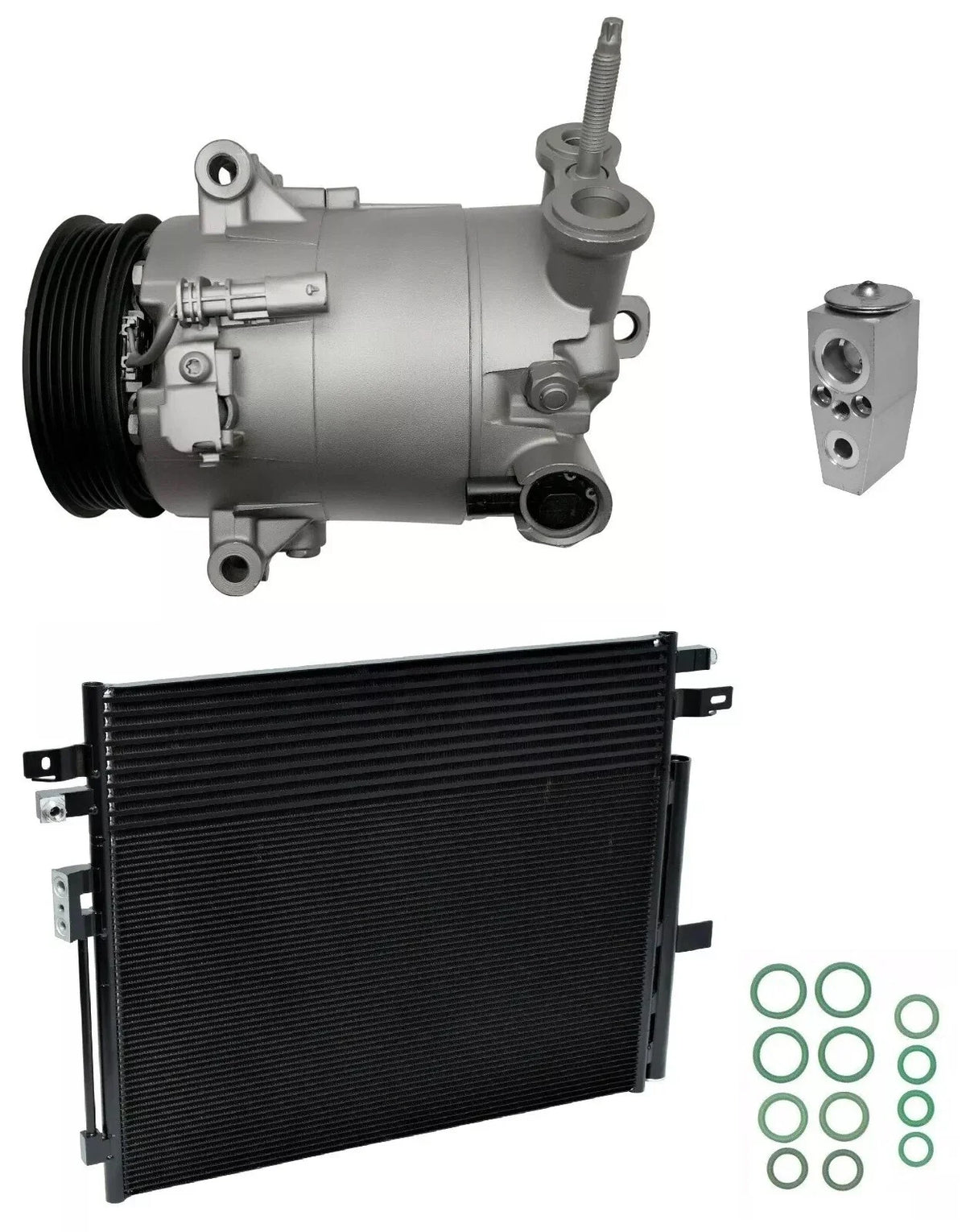 A/C Compressor Kit with Condenser for Chevrolet Colorado 2.5L (2018–2018)