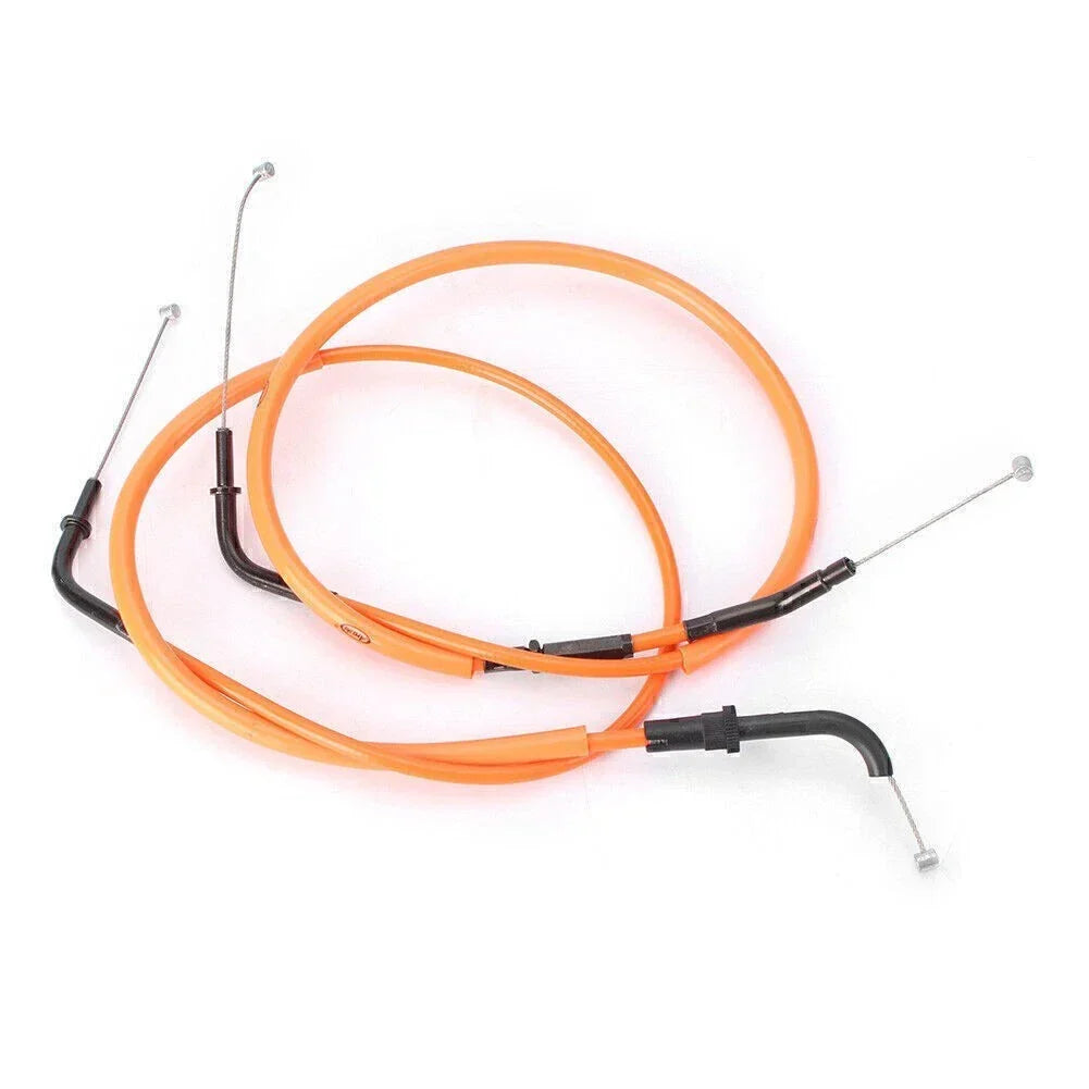 Throttle Cable Wire Line - Orange for Kawasaki Z800 2013-2017