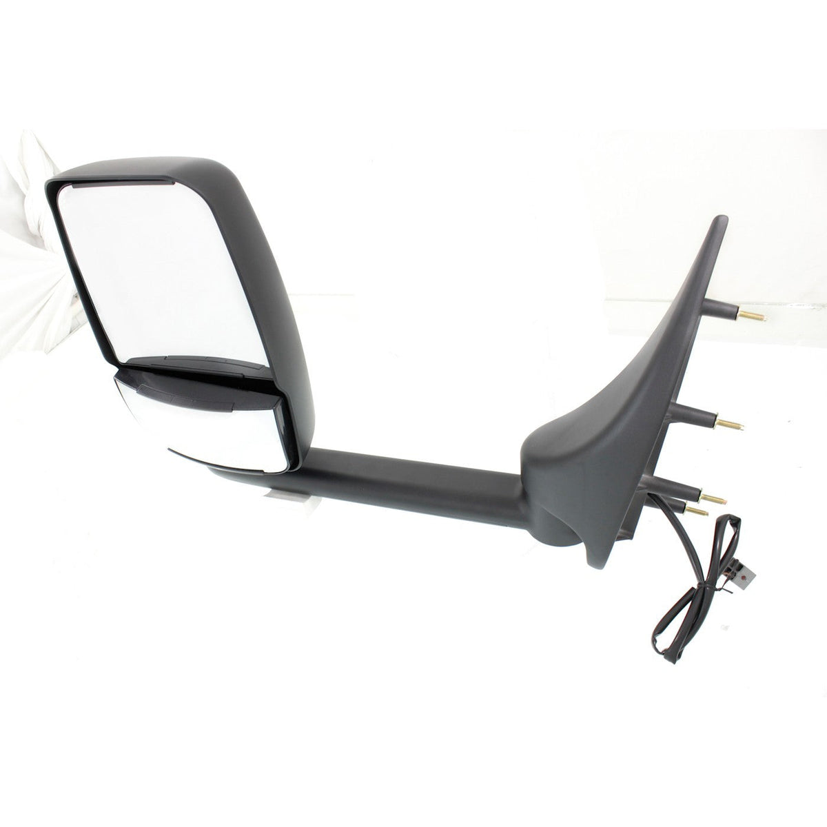 Power Towing Mirror Right Manual Fold Long Arm for E-350 Super Duty 02-14