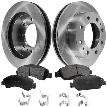 Disc Brake and Pad Kit for 2005 Silverado 1500 Chevrolet