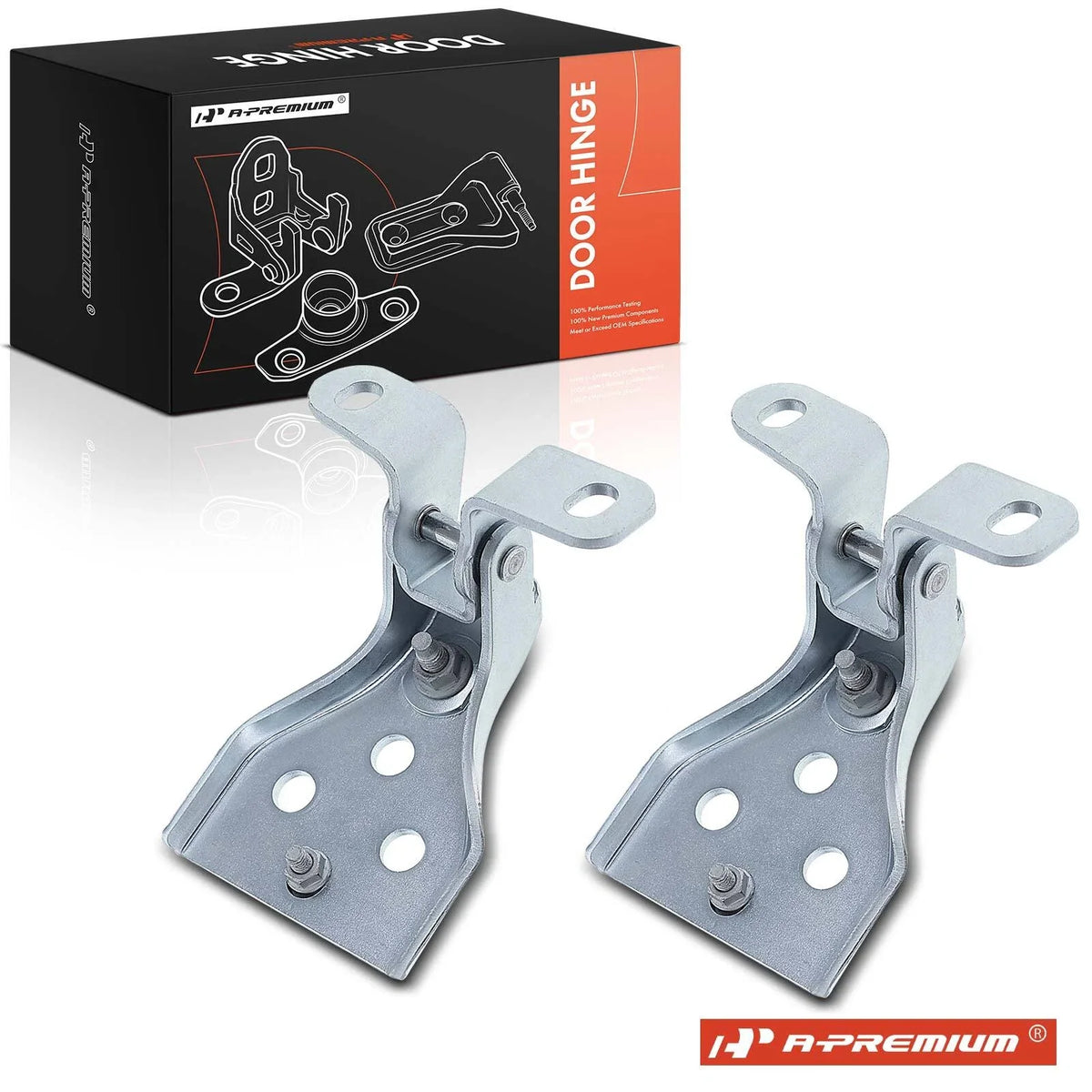 2Pcs Front Upper Door Hinge for Ford F-150 (2004–2014) Lincoln Mark LT
