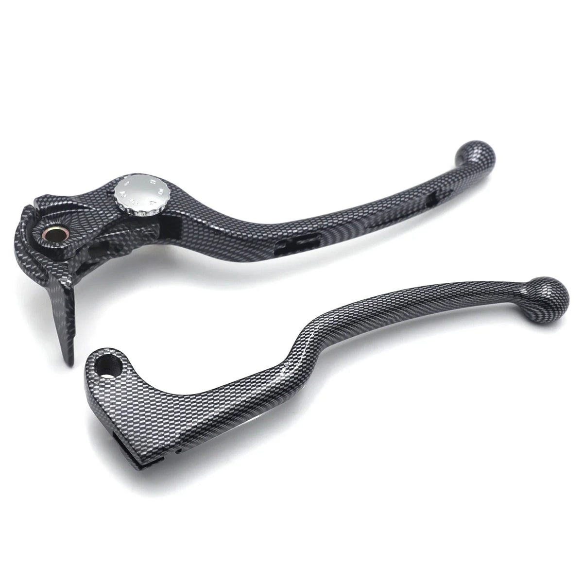 Carbon Hand Lever Set - Brake & Clutch for GSXR600/750 (2004–2005)
