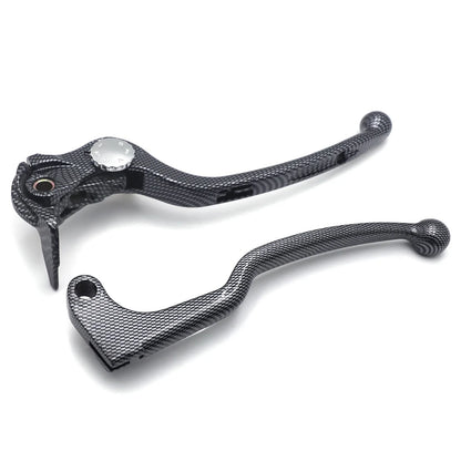 Carbon Hand Lever Set - Brake & Clutch for GSXR600/750 (2004–2005)