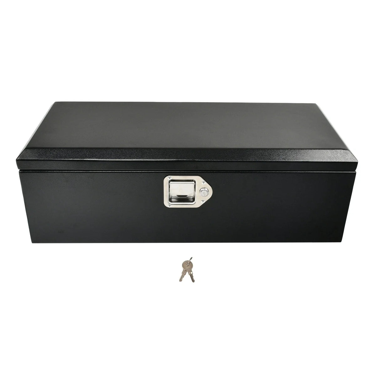 30" x 13" x 10" Black Steel Tool Box for Pickup Truck (Fits )