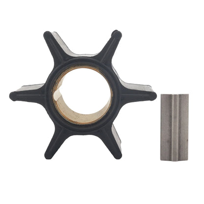 Water Pump Impeller & Key for 65-225 HP Mercury Force (1990-2000)
