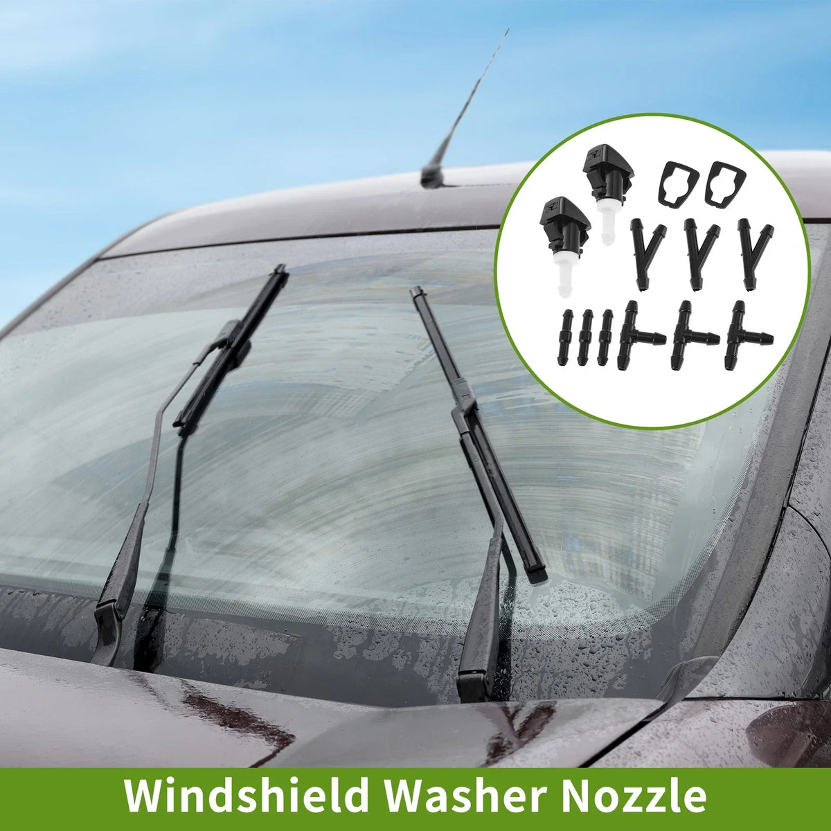 Windshield Washer Nozzle Set for Dodge (No. 5303833AA)