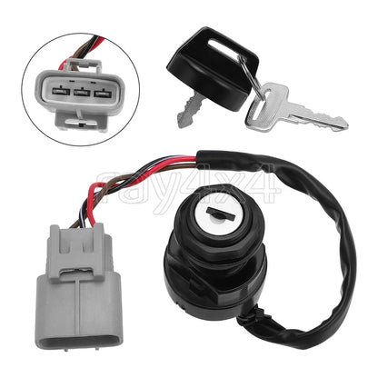 Ignition Key Switch for Yamaha Big Bear 400, Grizzly 700/550/400, Kodiak 700/450
