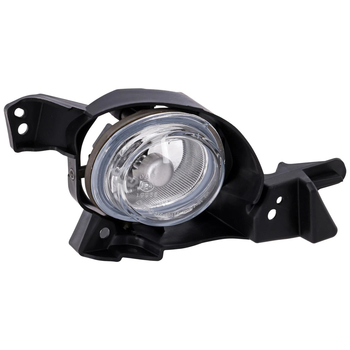 Clear Lens Fog Light for Mazda 3 (2012) Passenger Side, Plastic, Bulb Included