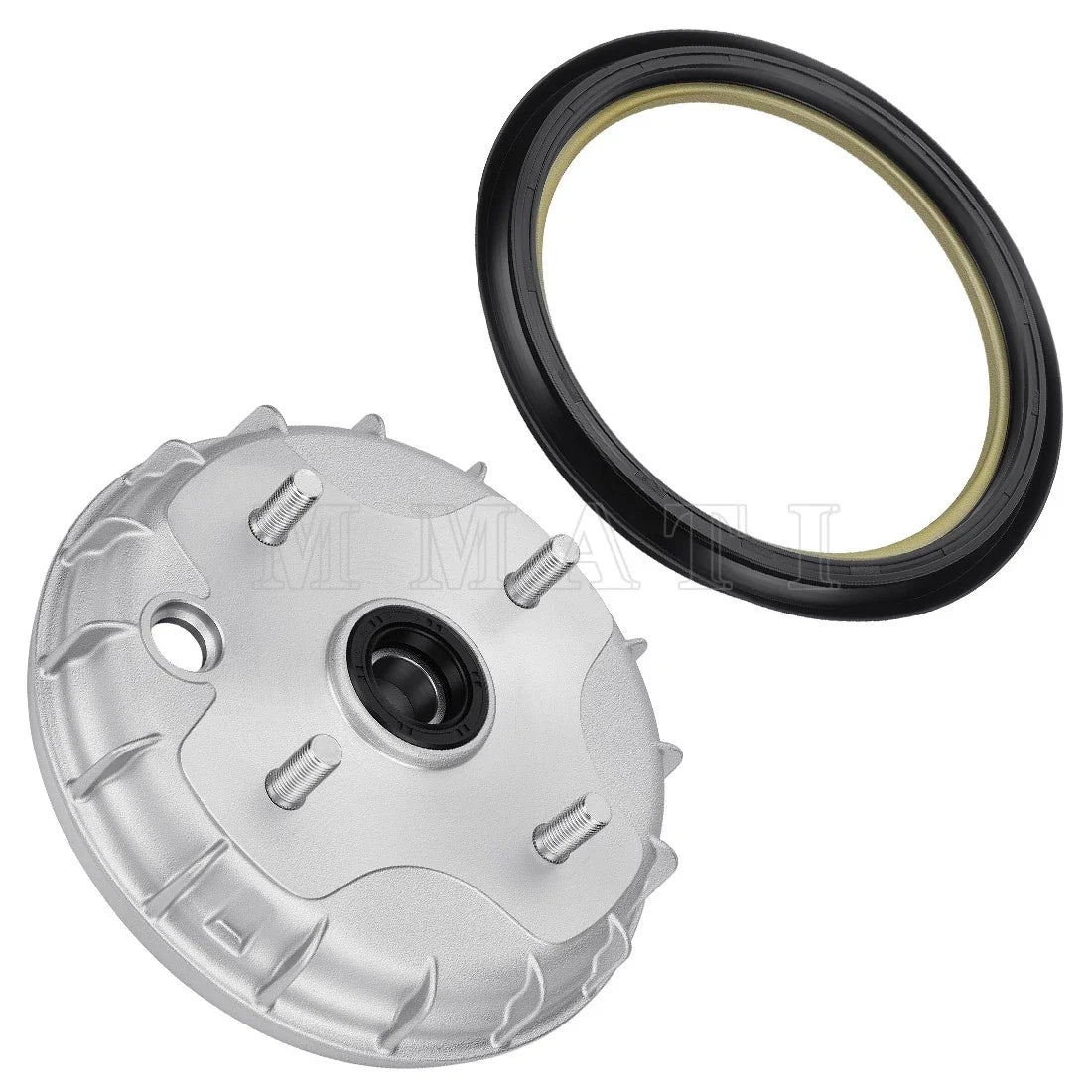 Front Brake Drum Hub w/ Seal for Honda Rancher 350 TRX350TM/TE (2000–2006)